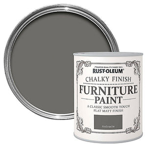 Rust-Oleum Furniture Paint Anthracite 750ml