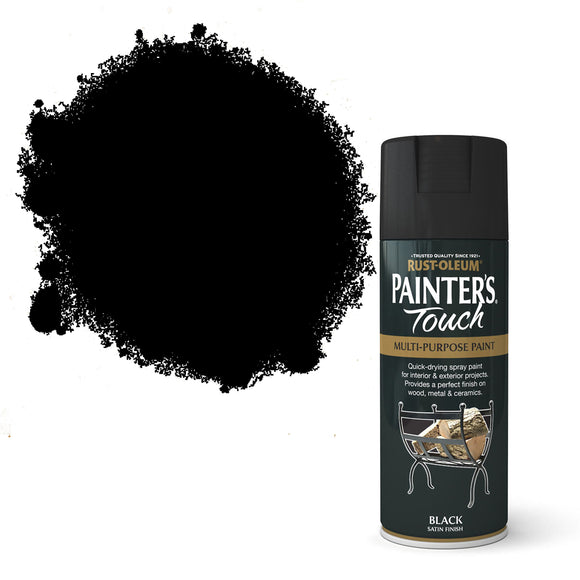 Rustoleum 400ml Painters Touch Aero Satin Black