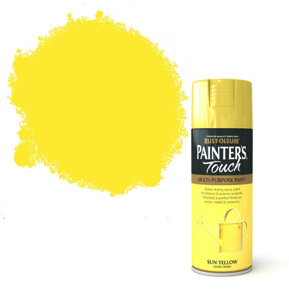 Rustoleum 400ml Painters Touch Sun Yellow Gloss