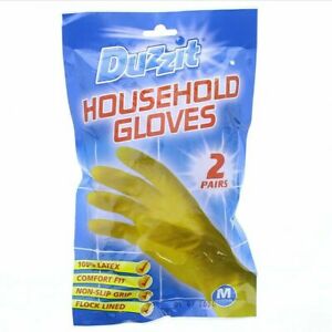 Duzzit Household Gloves Pack 2 Medium