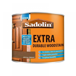 Sadolin Extra Durable Woodstain - African Walnut 500ml