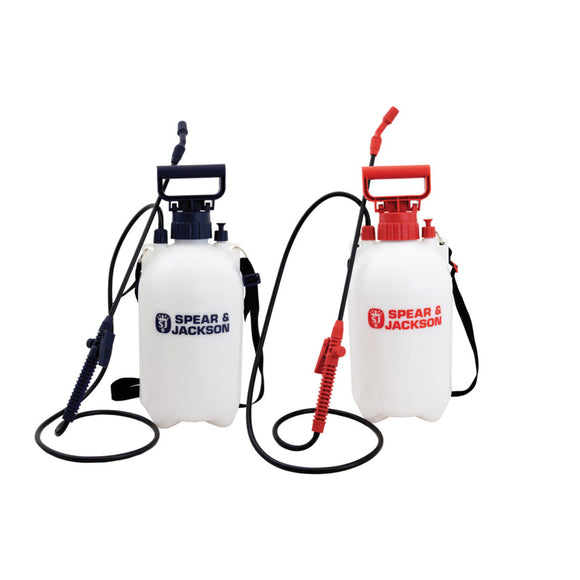 Pump Action Pressure Sprayers 5L (Twin Pack)