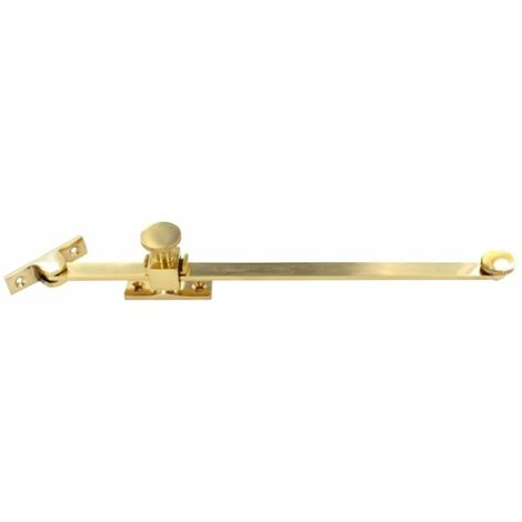 Securit Brass Sliding Stay 250mm