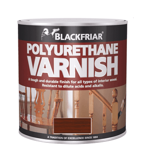 Blackfriars Polyurethane Varnish Gloss 1Ltr Dark Mahogany