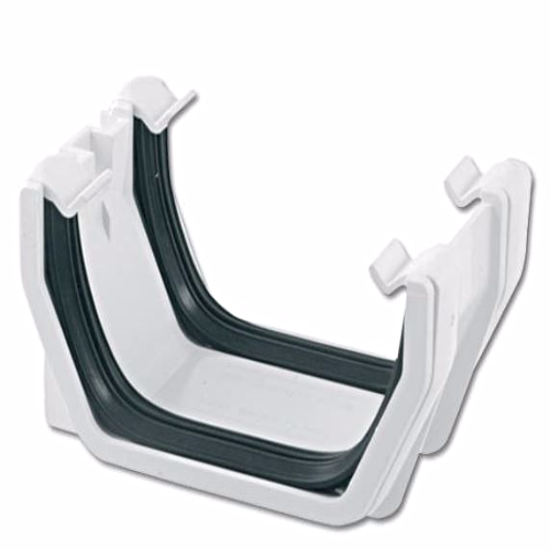 White Square Union Bracket 114mm Rus1